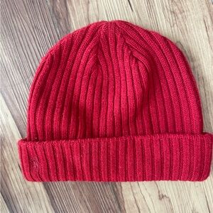 Ralph Lauren Vibrant Red Wool Hat